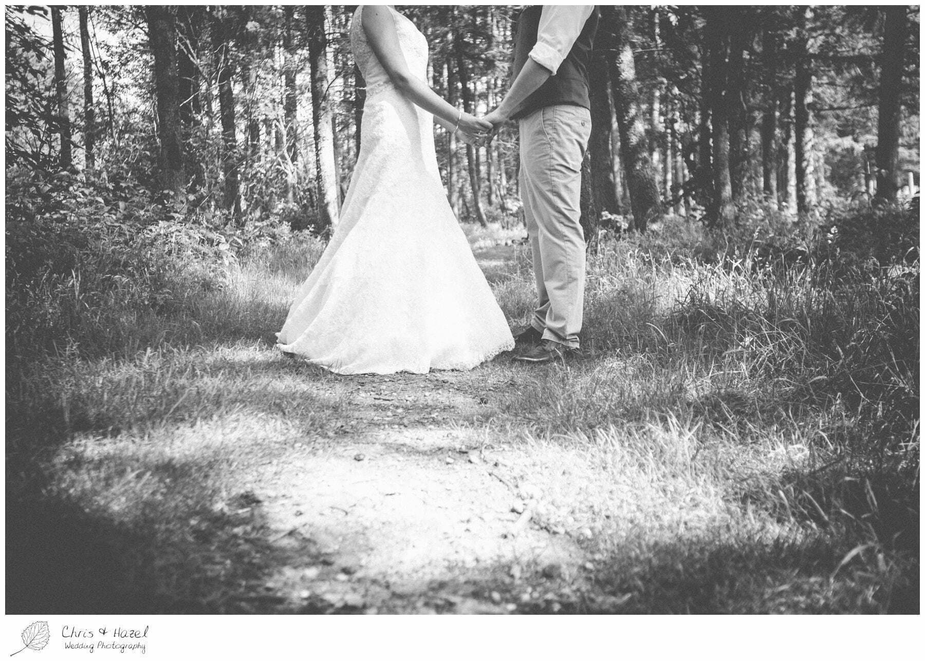 wedding bride and groom photographs portraits woodland, eco wedding, wedding, Eccup Wedding Photographer, Lineham Farm, Wedding Photography Leeds, Chris and Hazel Wedding Photography, Richard Wyatt, Laura Kelly