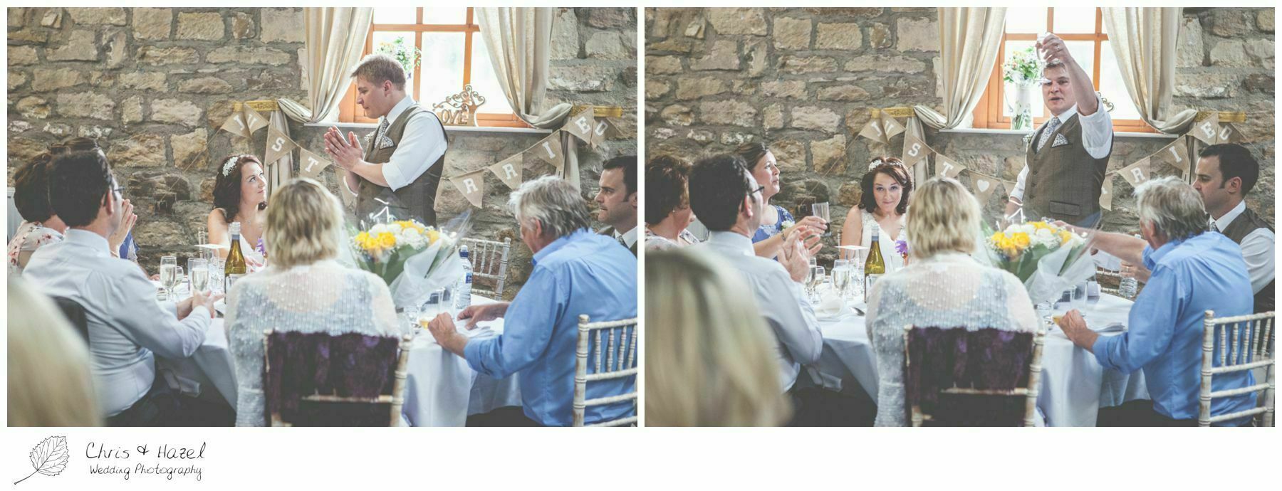 groom speech, wedding breakfast barn, wood wedding theme, eco wedding, love letters, wedding, Eccup Wedding Photographer, Lineham Farm, Wedding Photography Leeds, Chris and Hazel Wedding Photography, Richard Wyatt, Laura Kelly