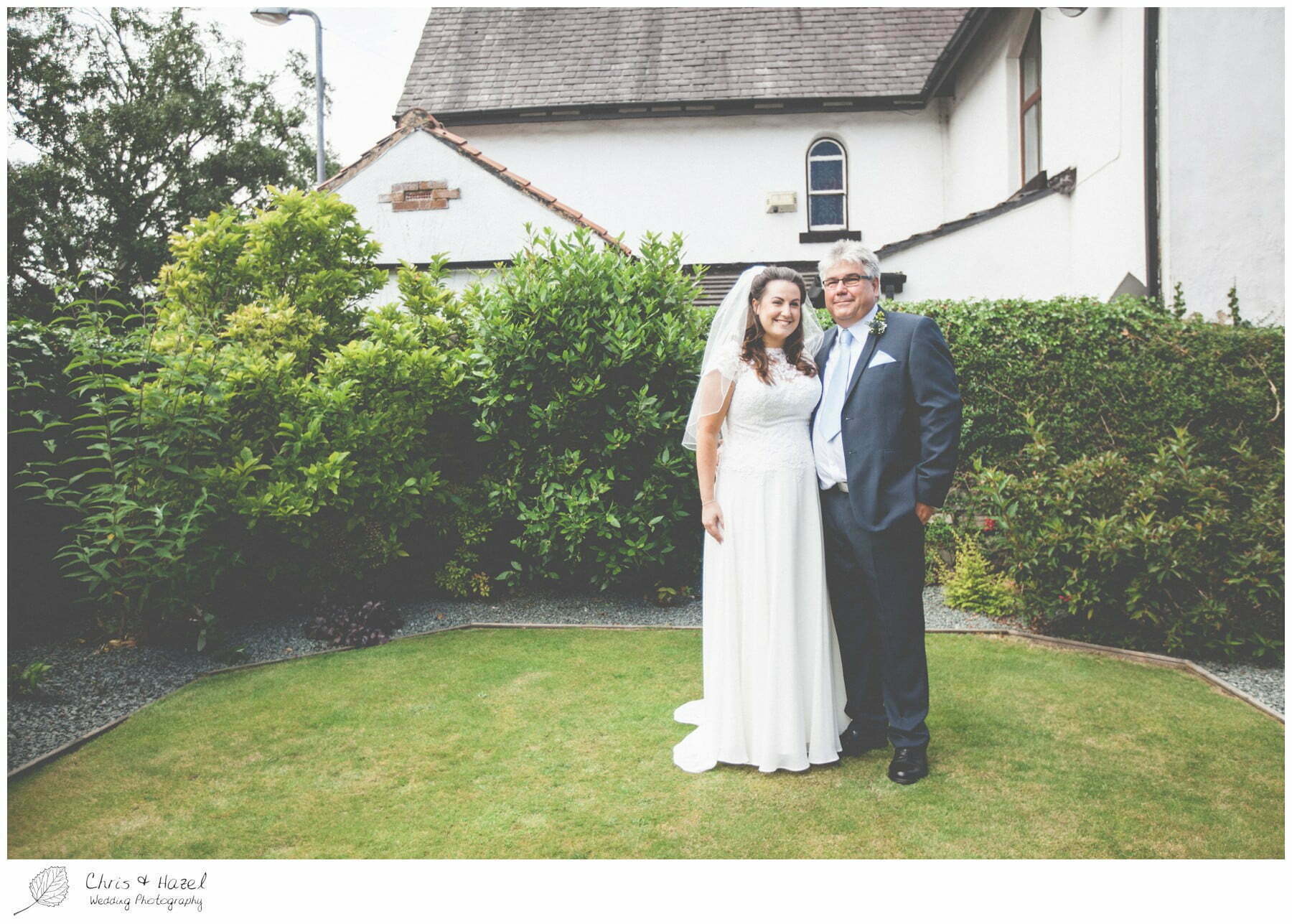 bride with father, wedding, south milford Wedding Photographer, the engine shed, Wedding Photography wetherby, Chris and Hazel Wedding Photography, stevie pollard, stevie standerline, paul standerline,