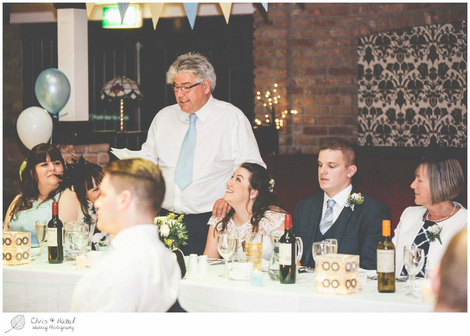 father of bride wedding speech, wedding, south milford Wedding Photographer, the engine shed, wetherby wedding venue, Wedding Photography wetherby, Chris and Hazel Wedding Photography, stevie pollard, stevie standerline, paul standerline,