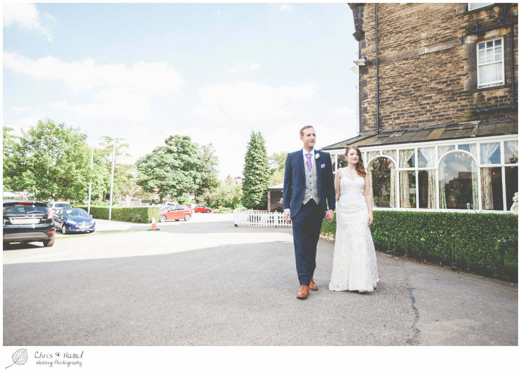 bride and groom wedding portraits, wedding portraits, bride and groom portraits, documentary wedding photography, the cairn hotel, the cairn hotel wedding photographer, wedding photography harrogate, wedding photography yorkshire, chris and hazel wedding photography, scott Dixon, caroline ellis, caroline Dixon