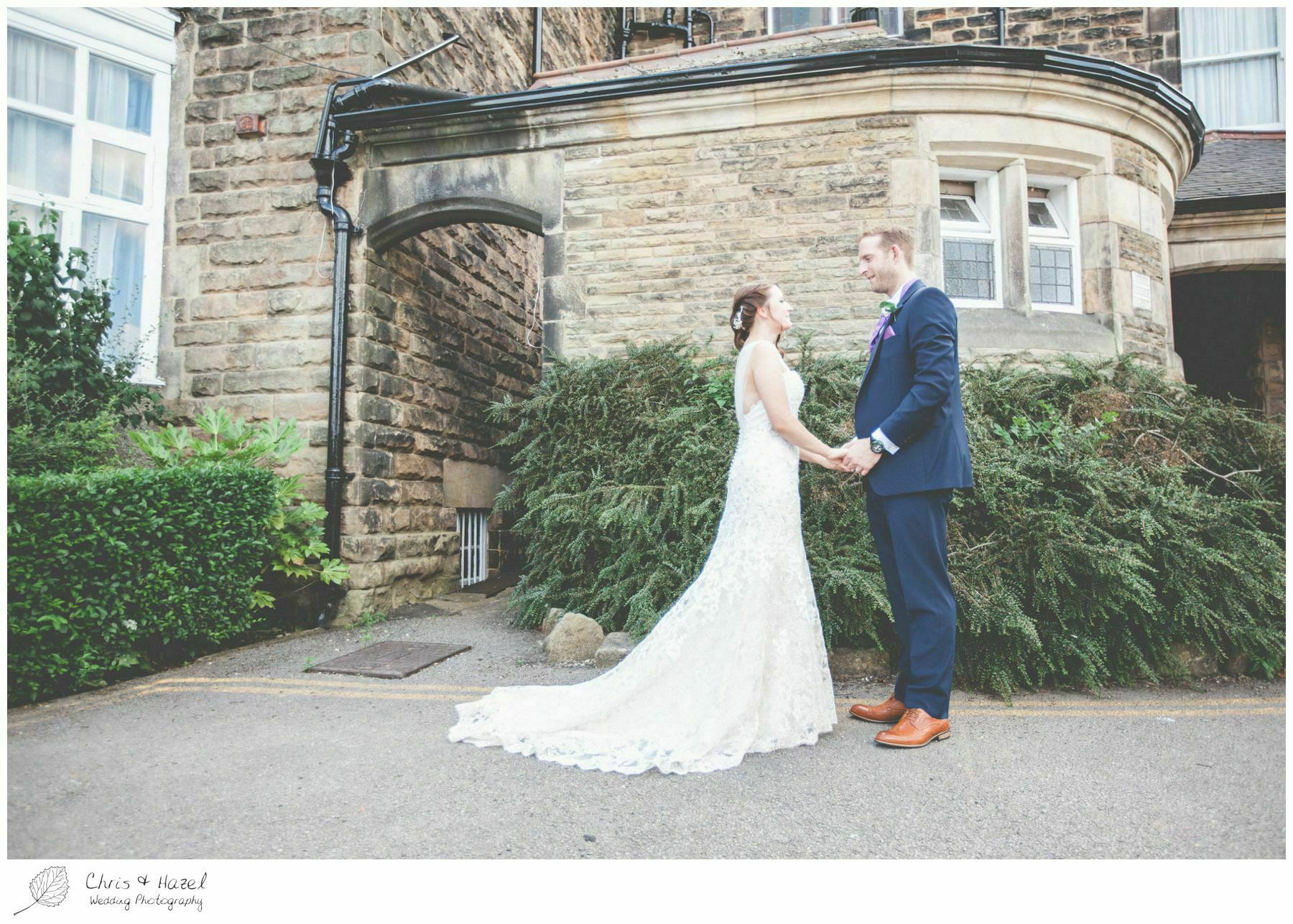bride and groom wedding portraits, wedding portraits, bride and groom portraits, documentary wedding photography, the cairn hotel, the cairn hotel wedding photographer, wedding photography harrogate, wedding photography yorkshire, chris and hazel wedding photography, scott Dixon, caroline ellis, caroline Dixon