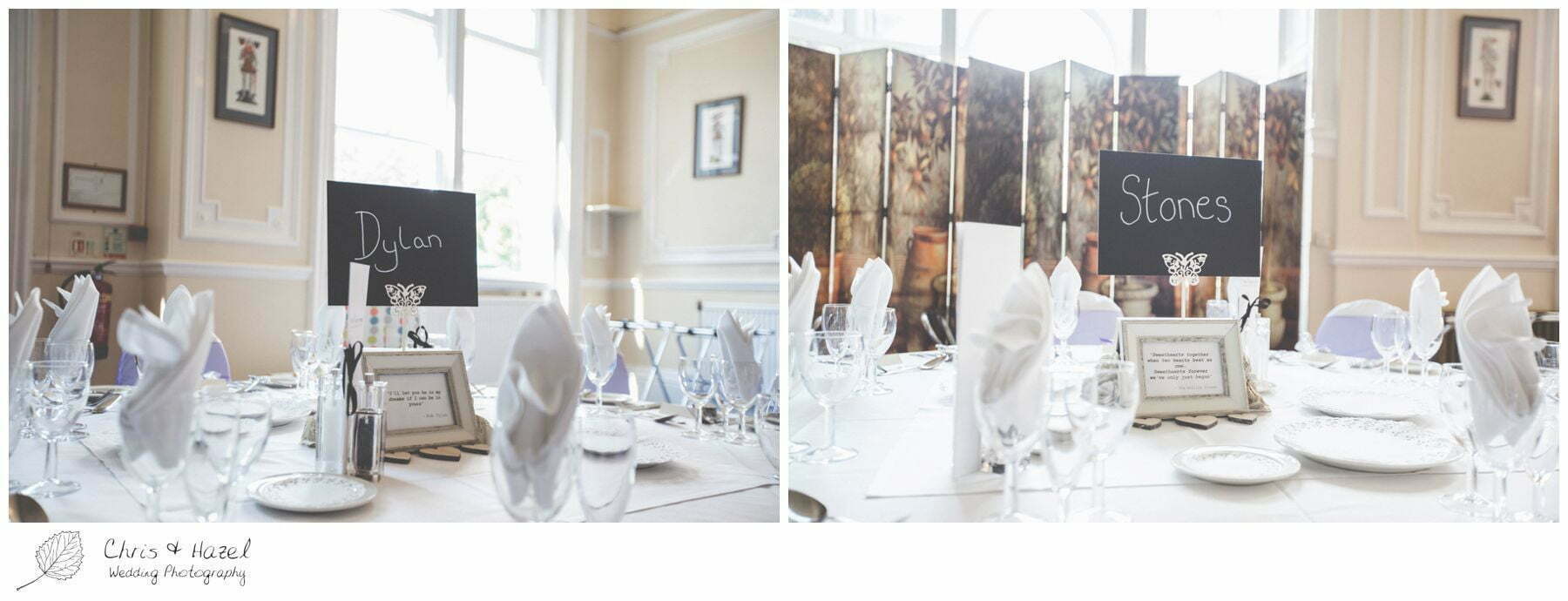 music table names, music wedding theme, bands, wedding table details, wedding centre pieces, paper flowers, documentary wedding photography, the cairn hotel, the cairn hotel wedding photographer, wedding photography harrogate, wedding photography yorkshire, chris and hazel wedding photography, scott Dixon, caroline ellis, caroline Dixon