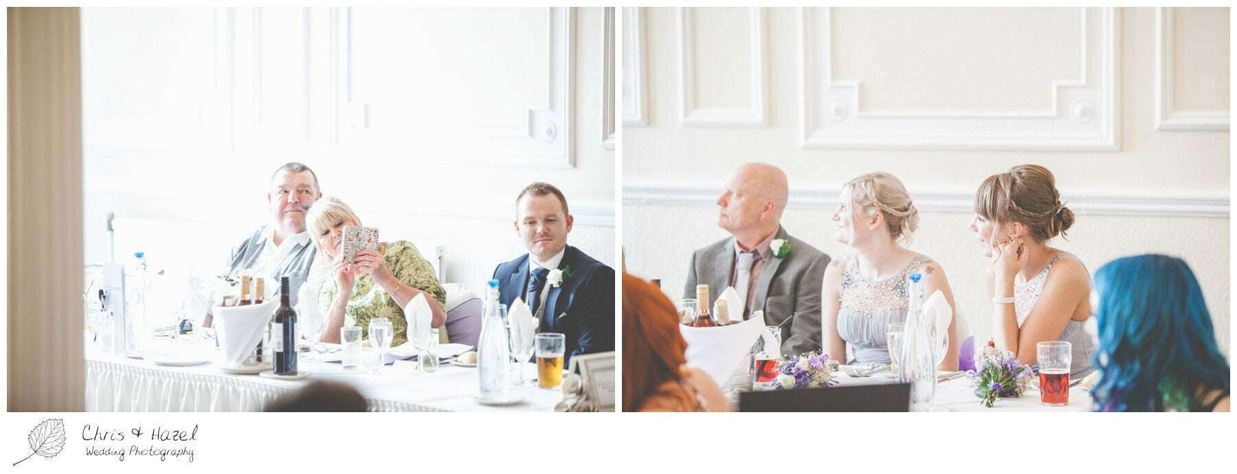 grooms speech, wedding breakfast, documentary wedding photography, the cairn hotel, the cairn hotel wedding photographer, wedding photography harrogate, wedding photography yorkshire, chris and hazel wedding photography, scott Dixon, caroline ellis, caroline Dixon