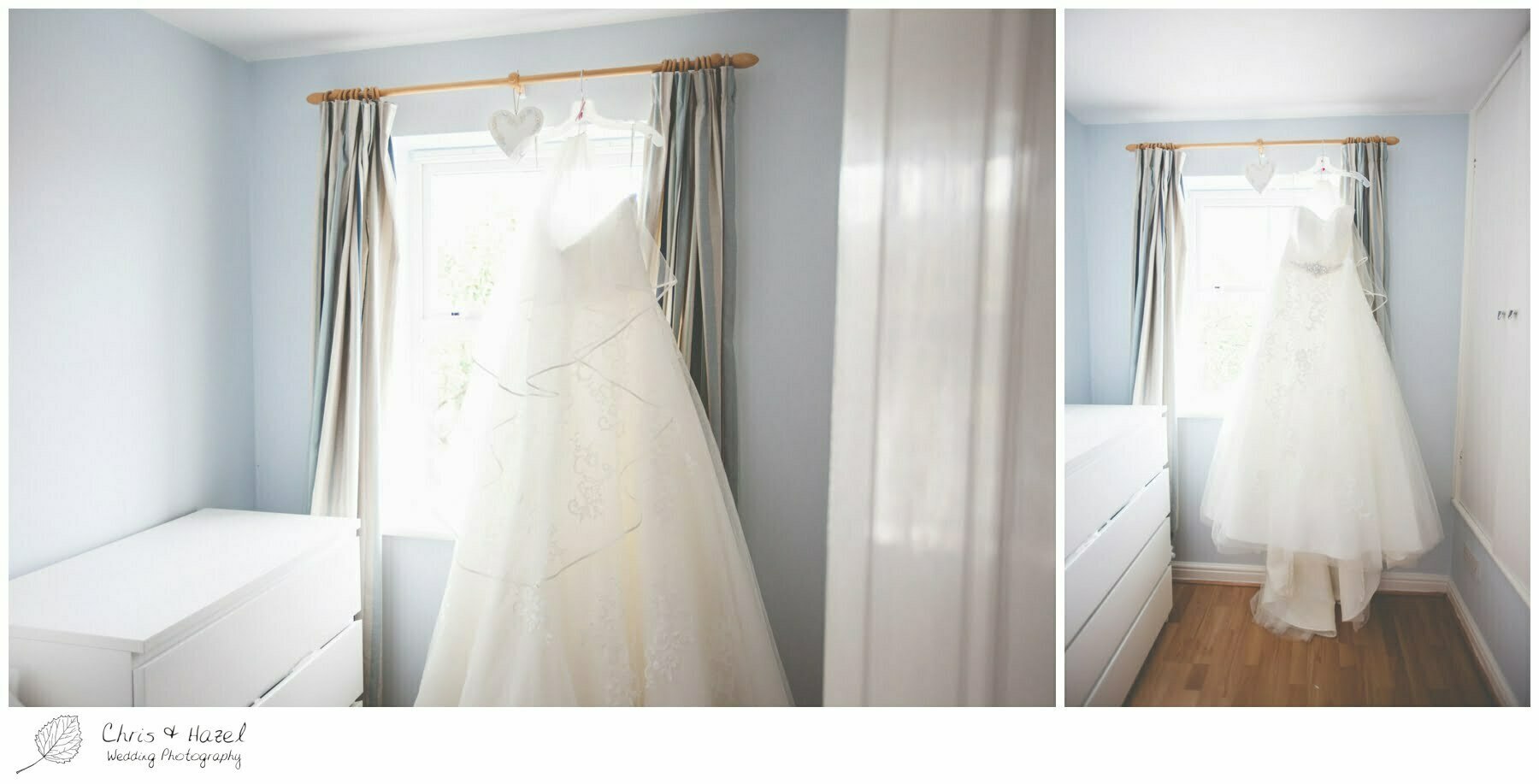 wedding dress, wedding dress hanging up, hung up, wedding dress, Barnsley wedding photographer, barnsley wedding photography, burntwood court hotel wedding photography, west Yorkshire wedding photography, chris and hazel wedding photography, simon Devonport, Rebecca silcock, Rebecca Devonport,