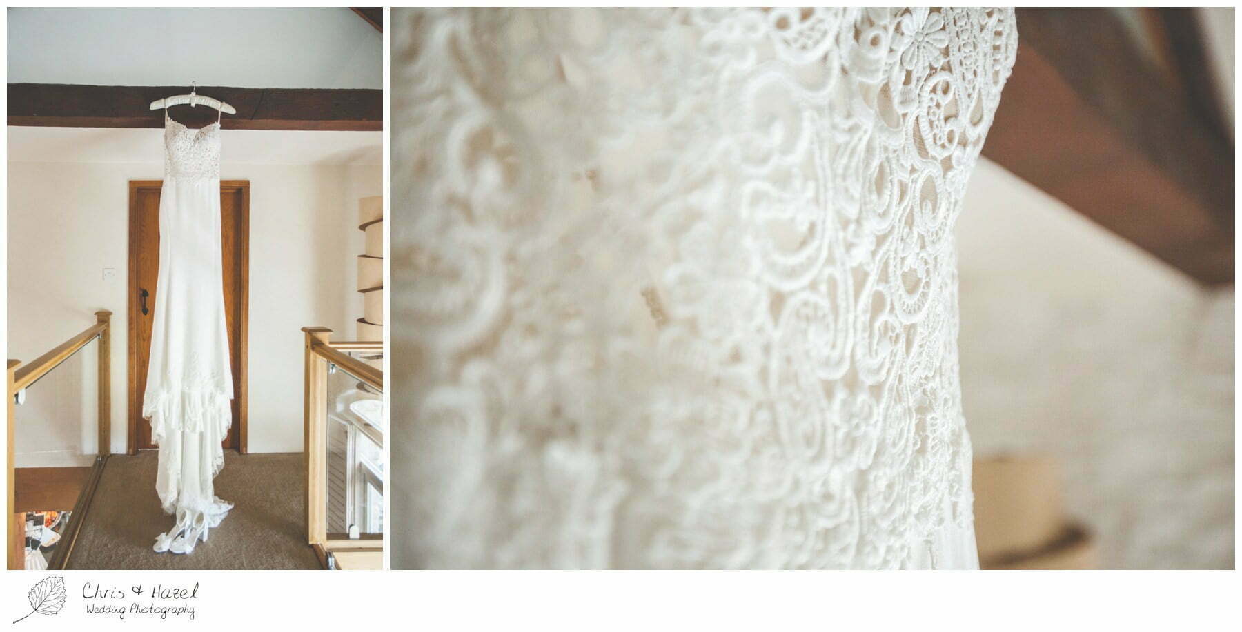 Wedding dress hanging up, wedding dress lace detail, Bride getting ready, bridal preparations, Hamswell House, Hamswell House Wedding Photography, Hamswell House Wedding Photographs, Bath Wedding Photographer, Documentary wedding photography Bath, Bath Wedding Day, Bitton Wedding Photographer,