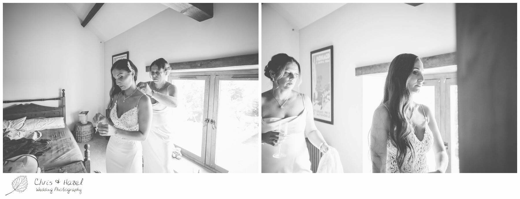 Bride getting into wedding dress, Bride getting ready, bridal preparations, Hamswell House, Hamswell House Wedding Photography, Hamswell House Wedding Photographs, Bath Wedding Photographer, Documentary wedding photography Bath, Bath Wedding Day, Bitton Wedding Photographer,